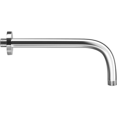 Tecom BRACCIO DOCCIA ROUND IN ACCIAIO CROMATO ø 21 mm L 250 mm M 1/2" Tecom BRACCIO DOCCIA ROUND IN ACCIAIO CROMATO ø 21 mm L 250 mm M 1/2"