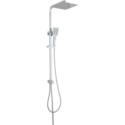 Aquapro COLONNA DOCCIA ACQUAPRO ALAMBRA 3 GETTI CROMO SOFFIONE INOX 250x250 mm INTERASSE FISSO Aquapro COLONNA DOCCIA ACQUAPRO ALAMBRA 3 GETTI CROMO SOFFIONE INOX 250x250 mm INTERASSE FISSO