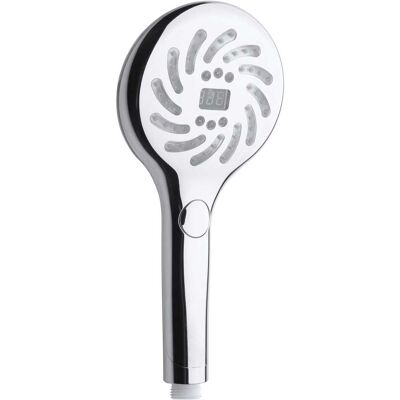 Aquapro DOCCETTA SILIUS LED 3 GETTI CROMO LUCE COLORATA E INDICATORE TEMPERATURA Ø 11,5 cm Aquapro DOCCETTA SILIUS LED 3 GETTI CROMO LUCE COLORATA E INDICATORE TEMPERATURA Ø 11,5 cm