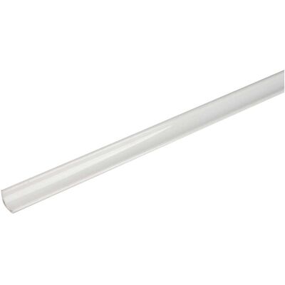 Tecnomat COPRIFILO ANGOLARE PVC BIANCO KIT DOCCIA BARRA 250 cm 2 BARRE 125 cm TAGLIO 3 VIE CON TERMINALI Tecnomat COPRIFILO ANGOLARE PVC BIANCO KIT DOCCIA BARRA 250 cm 2 BARRE 125 cm TAGLIO 3 VIE CON TERMINALI