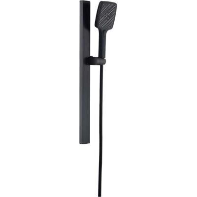 Aquapro SALISCENDI DOCCIA ACQUAPRO BABELLE 3 GETTI NERO INTERASSE FISSO 63cm ASTA IN ALLUMINIO 65cm Aquapro SALISCENDI DOCCIA ACQUAPRO BABELLE 3 GETTI NERO INTERASSE FISSO 63cm ASTA IN ALLUMINIO 65cm