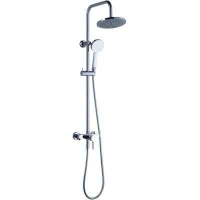 Essebagno COLONNA DOCCIA TARGET CROMO MISCELATORE MONOCOMANDO SOFFIONE Ø20 cm ABS Essebagno COLONNA DOCCIA TARGET CROMO MISCELATORE MONOCOMANDO SOFFIONE Ø20 cm ABS