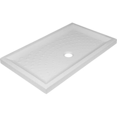Modello Tecnomat - Piatto doccia in ceramica 70x120cm Bianco Altezza 6cm Scarico 90mm Modello Tecnomat - Piatto doccia in ceramica 70x120cm Bianco Altezza 6cm Scarico 90mm
