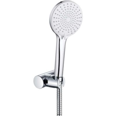 Aquapro KIT DOCCIA GILDA 3.0 3 GETTI CROMO ANTICALCARE CON FLESSIBILE E SUPPORTO Aquapro KIT DOCCIA GILDA 3.0 3 GETTI CROMO ANTICALCARE CON FLESSIBILE E SUPPORTO