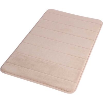 Tecnomat TAPPETO BAGNO MEMO 40x60 cm IN MICROFIBRA BEIGE ANTISCIVOLO Tecnomat TAPPETO BAGNO MEMO 40x60 cm IN MICROFIBRA BEIGE ANTISCIVOLO