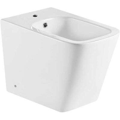 Bidet a incasso quadrato Pisa - Porcellana sanitaria bianca Bidet a incasso quadrato Pisa - Porcellana sanitaria bianca