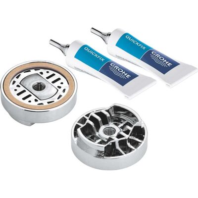 Grohe SET DI FISSAGGIO S2 QUICKGLUE 41245000 A INCOLLAGGIO PER SALISCENDI DOCCIA Grohe SET DI FISSAGGIO S2 QUICKGLUE 41245000 A INCOLLAGGIO PER SALISCENDI DOCCIA