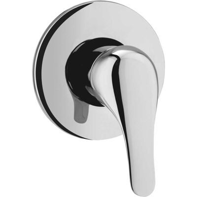 Aquapro MISCELATORE DOCCIA INCASSO SOLE NEREA CROMO CARTUCCIA Ø 35 mm Aquapro MISCELATORE DOCCIA INCASSO SOLE NEREA CROMO CARTUCCIA Ø 35 mm