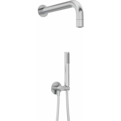 Deante LOIRA - Acciaio spazzolato - Ø42 mm - Ottone - Kit Doccia Deante LOIRA - Acciaio spazzolato - Ø42 mm - Ottone - Kit Doccia