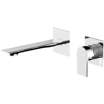 Teorema MISCELATORE LAVABO A PARETE LENNON CROMO CARTUCCIA Ø 35 mm Teorema MISCELATORE LAVABO A PARETE LENNON CROMO CARTUCCIA Ø 35 mm