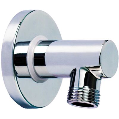 Tecnomat PRESA ACQUA TECOM MINIMAL CROMO IN OTTONE M1/2" CON ROSONE Tecnomat PRESA ACQUA TECOM MINIMAL CROMO IN OTTONE M1/2" CON ROSONE