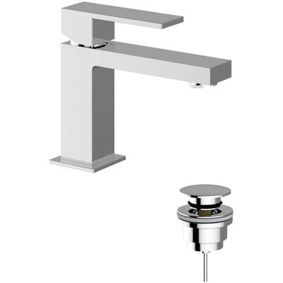 Teorema MISCELATORE LAVABO ALASKA CROMO CARTUCCIA Ø25 mm Teorema MISCELATORE LAVABO ALASKA CROMO CARTUCCIA Ø25 mm