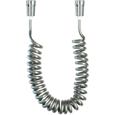 Tecom FLESSIBILE DOCCIA 300 cm SILVER IN PVC SPIRALATO E ESTENSIBILE Tecom FLESSIBILE DOCCIA 300 cm SILVER IN PVC SPIRALATO E ESTENSIBILE