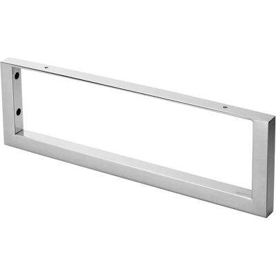 Supporto Reggenza Bagno in Acciaio Inox Tecom - 48x15cm - Supporta 80kg Supporto Reggenza Bagno in Acciaio Inox Tecom - 48x15cm - Supporta 80kg