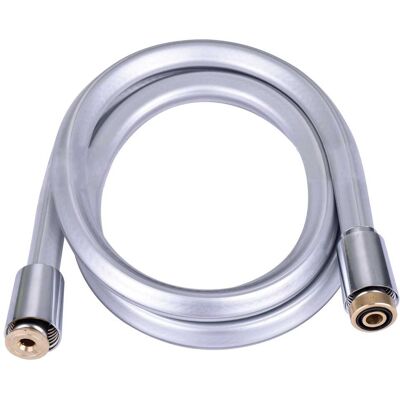 Tecom FLESSIBILE DOCCIA SHUTOFF SILVER 120 cm IN PVC Tecom FLESSIBILE DOCCIA SHUTOFF SILVER 120 cm IN PVC