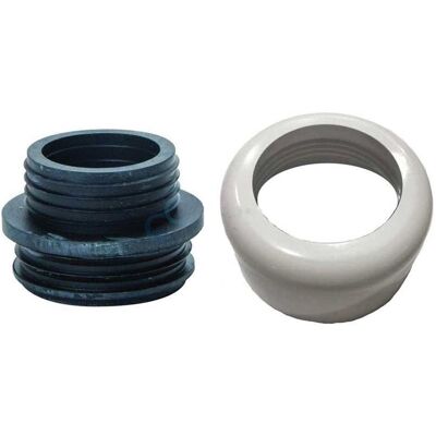 Pucci MORSETTO COMBINATO 1330 Ø 48-58 mm CON COPRIMORSETTO BIANCO CASSETTE INCASSO SARA E ECO Pucci MORSETTO COMBINATO 1330 Ø 48-58 mm CON COPRIMORSETTO BIANCO CASSETTE INCASSO SARA E ECO