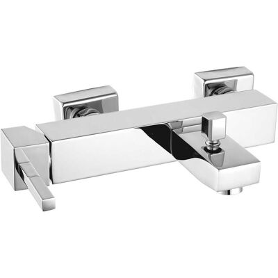 Aquapro MISCELATORE VASCA ESTERNO ACQUAPRO CUBOS 2 CROMO CARTUCCIA Ø 35 mm Aquapro MISCELATORE VASCA ESTERNO ACQUAPRO CUBOS 2 CROMO CARTUCCIA Ø 35 mm