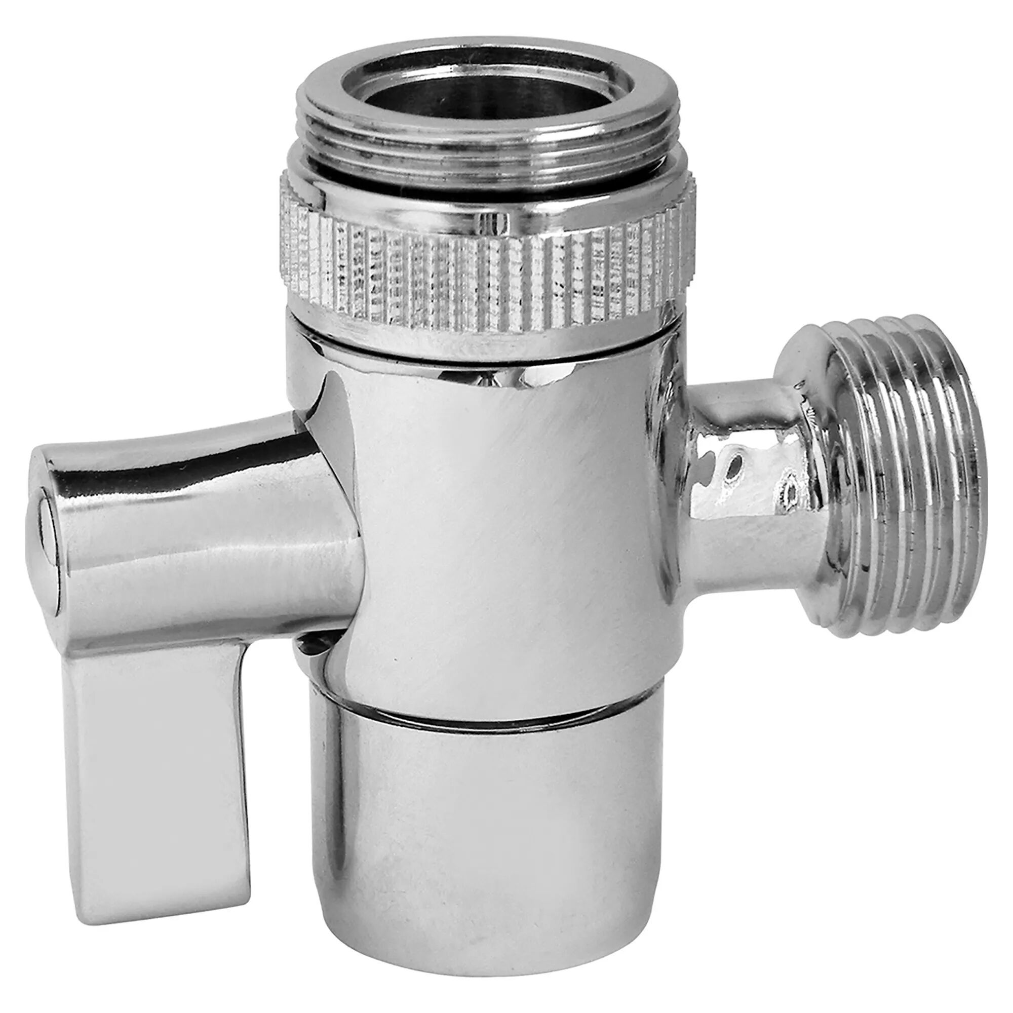 Tecnomat DEVIATORE UNIVERSALE LAVABO USCITA 1/2'' CON ADATTATORE M22x1xM24x1 mm E LEVA IN METALLO