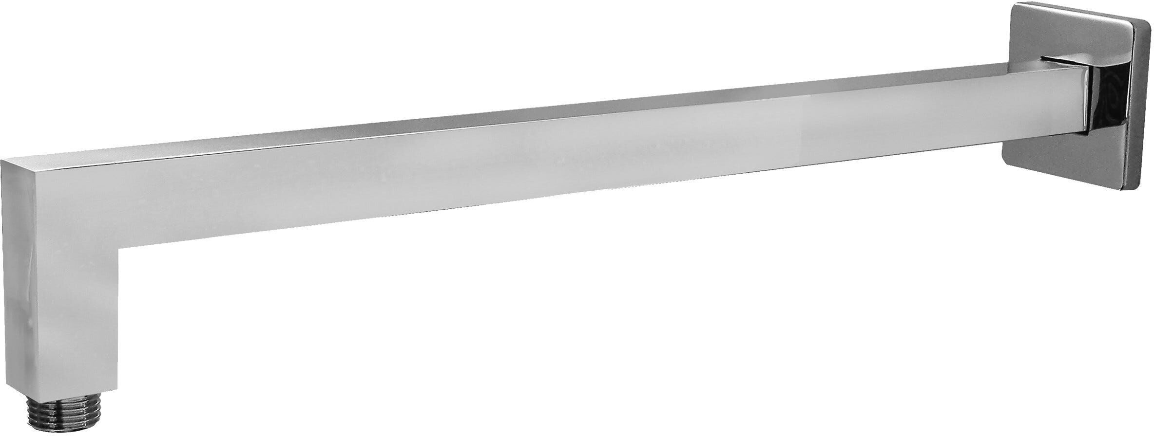 Braccio Per Soffione Doccia L 400 Mm M 1/2'' In Ottone Cromato Braccio Per Soffione Doccia L 400 Mm M 1/2'' In Ottone Cromato