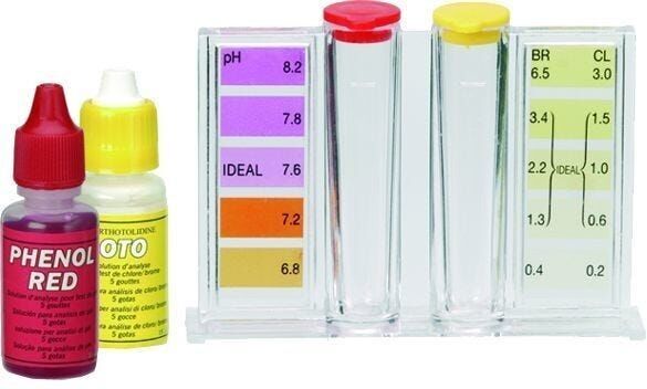 Kit Analisi Gre' Per Piscine Cloro/bromo + Ph Oto/fenolo Kit Analisi Gre' Per Piscine Cloro/bromo + Ph Oto/fenolo
