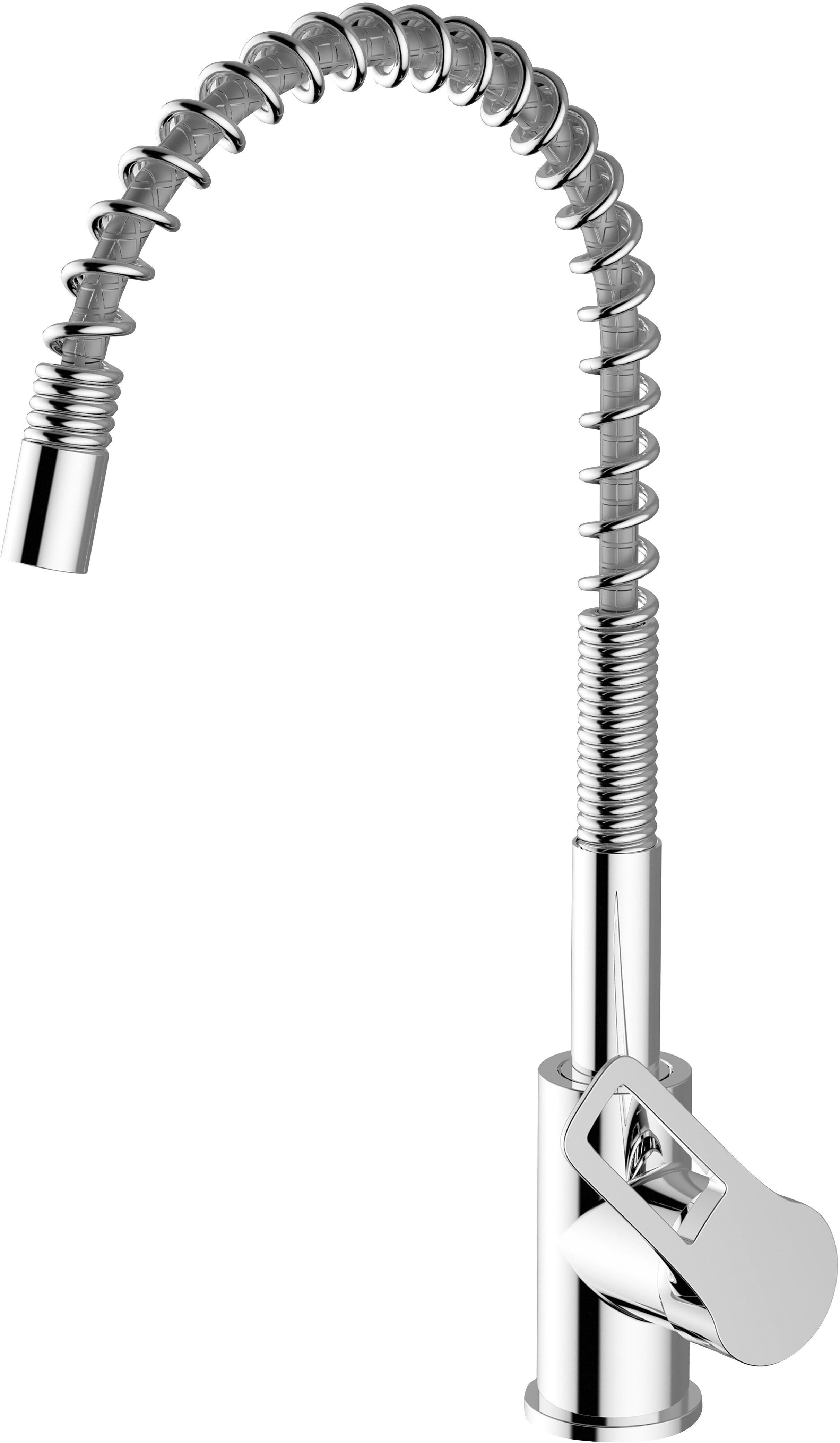 TEOREMA Miscelatore Lavello  Kart Flex Cromo Bocca Flessibile Cartuccia Ceramica Ø 35 Mm TEOREMA Miscelatore Lavello  Kart Flex Cromo Bocca Flessibile Cartuccia Ceramica Ø 35 Mm