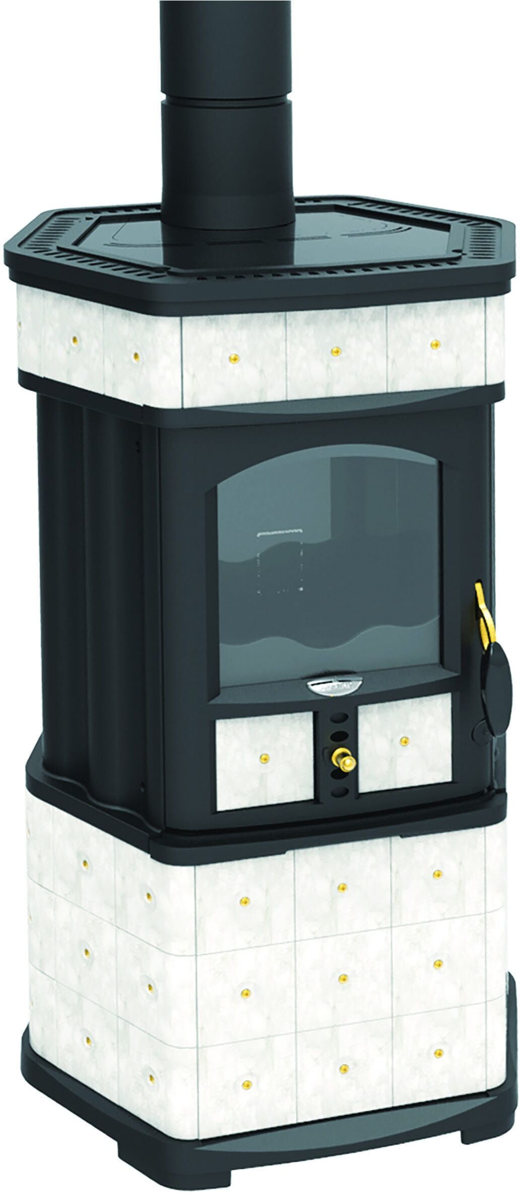 Stufa Legna Lincar Monellina 7,7 Kw Bianca Stufa Legna Lincar Monellina 7,7 Kw Bianca