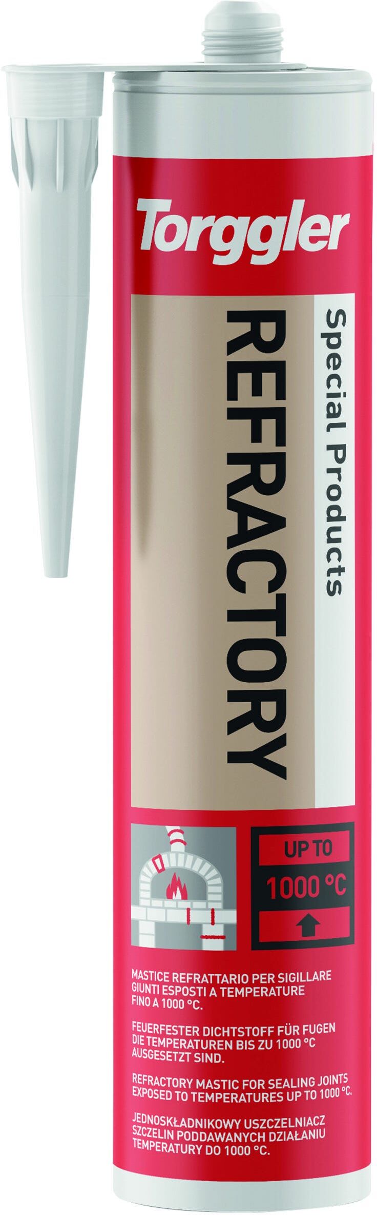 Mastice Refrattario Torggler Bbq E Caminetti Grigio 310 Ml Mastice Refrattario Torggler Bbq E Caminetti Grigio 310 Ml