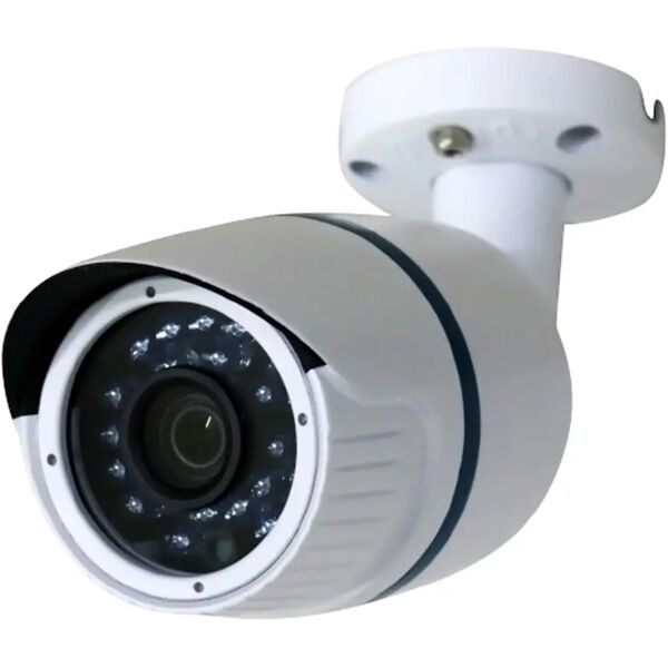 proxe telecamera bullet esterna  hd a colori 5 mpx 36 led ir ottica fissa