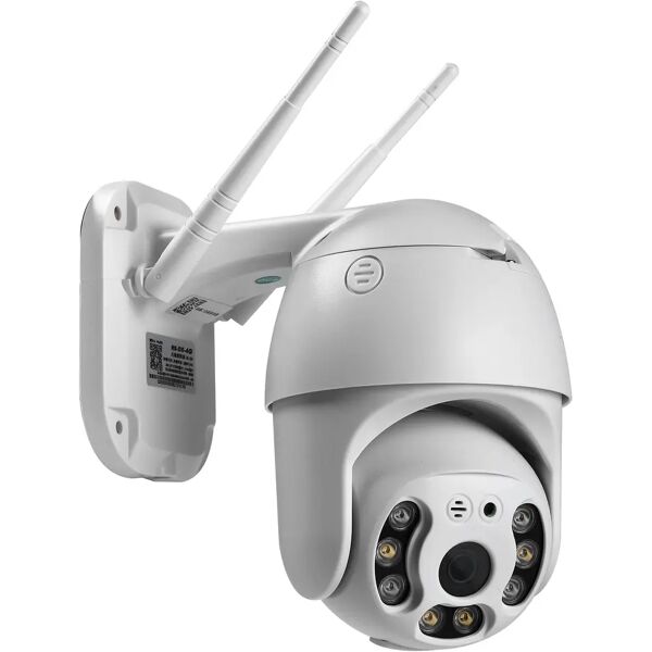 proxe telecamera  wifi motorizzata a colori 2 mpx con luce di rilevazione e sirena ip67