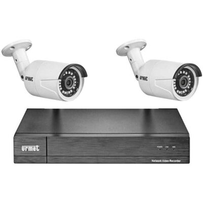 Urmet KIT VIDEOSORVEGLIANZA 4 CANALI AHD 2 TELECAMERE 2 Mpx HVR FILARE 1TB CON APP DEDICATA Urmet KIT VIDEOSORVEGLIANZA 4 CANALI AHD 2 TELECAMERE 2 Mpx HVR FILARE 1TB CON APP DEDICATA
