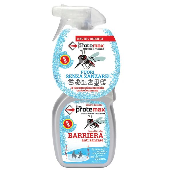 tecnomat insetticida per zanzare barriera vapo spray pronto all'uso 500 ml protezione 8 h