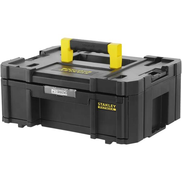 stanley cassetta portautensili pro stack fat max modulare 44x34x17 cm 1 cassetto 6 vaschette