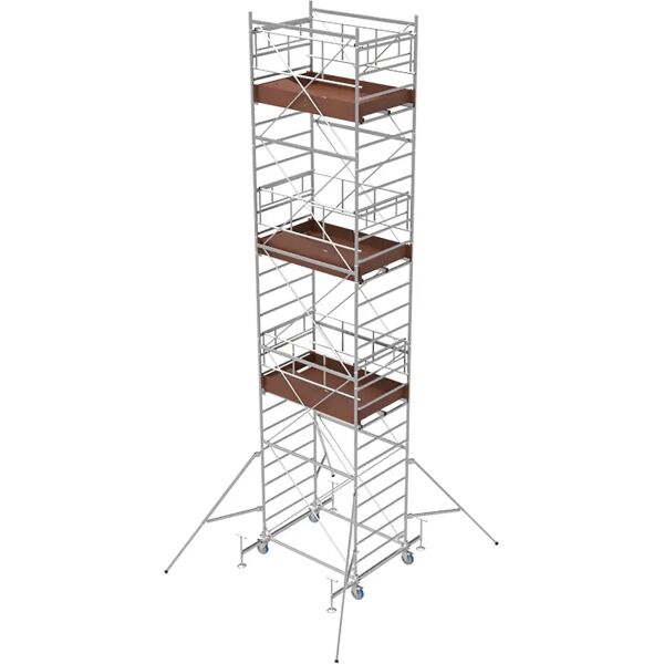 marchetti ponteggio in acciaio rhino 11 m system 120x200 cm 3 piani dl.81/2008 portata 390 kg