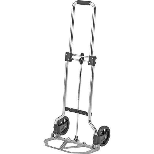 tecnomat carrello pieghevole in alluminio portata 45 kg 96x38x39 cm