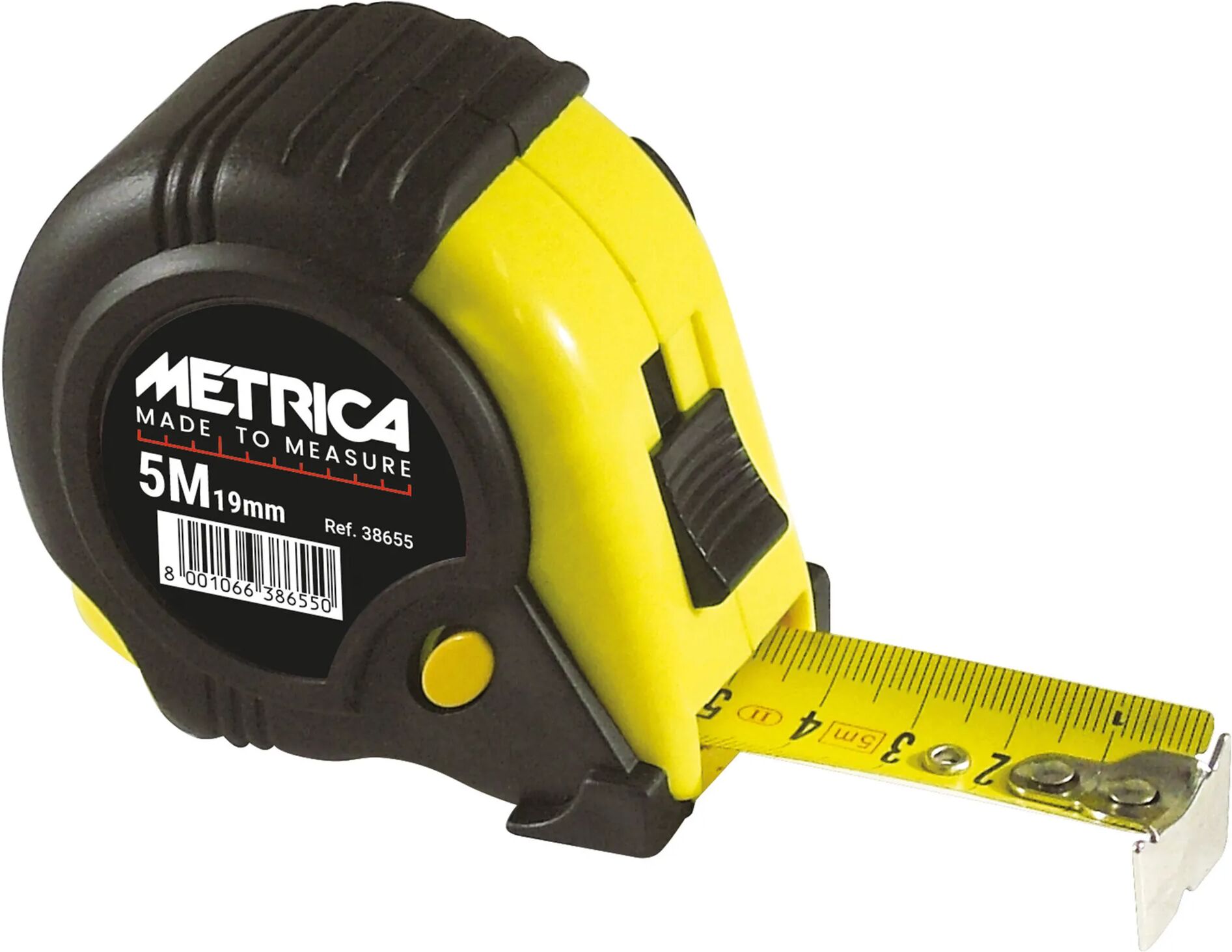 metrica flessometro 3 m x 16 mm  3 stop