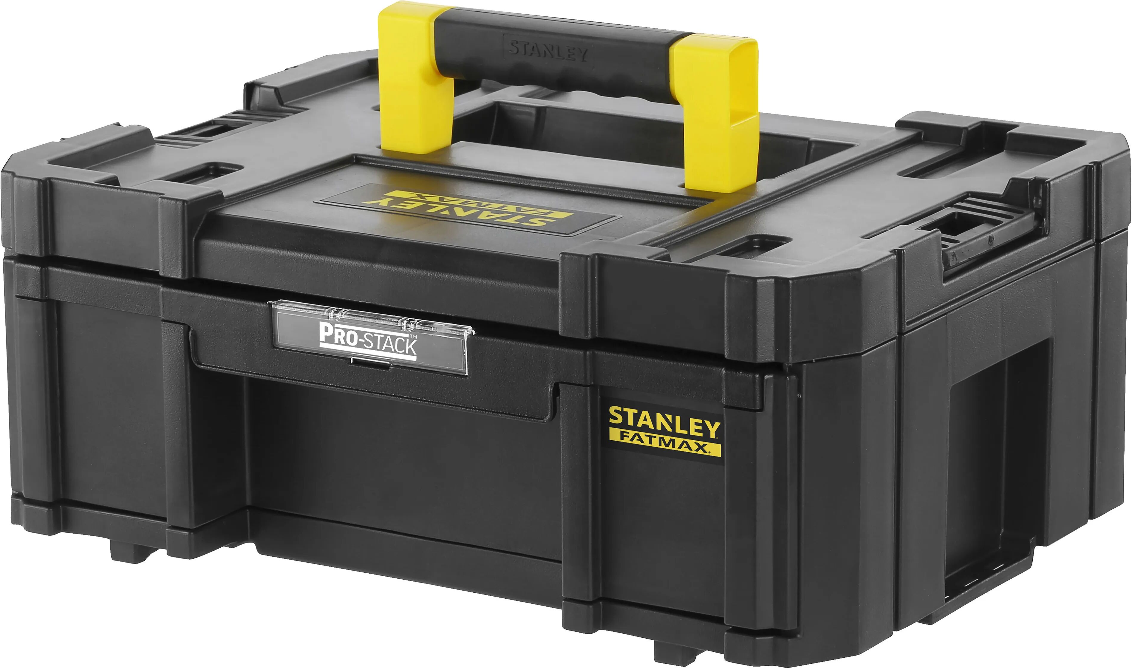 stanley cassetta portautensili pro stack fat max modulare 44x34x17 cm 1 cassetto 6 vaschette