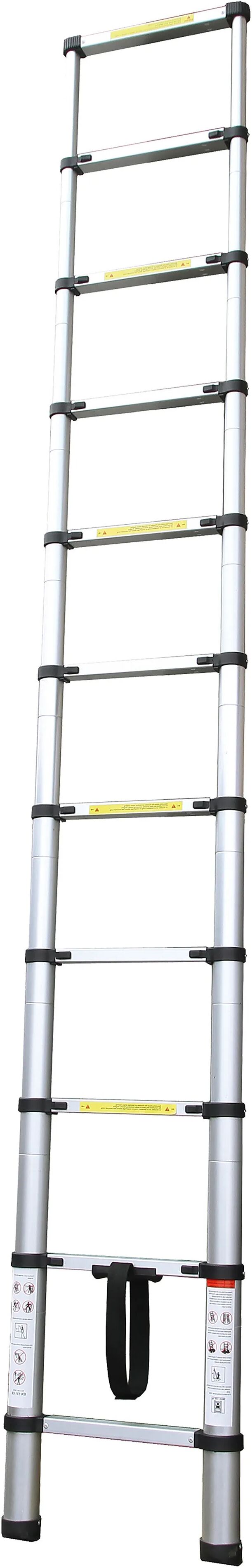 tecnomat scala allungabile alluminio 10 gradini peso 8,6 kg portata 150 kg