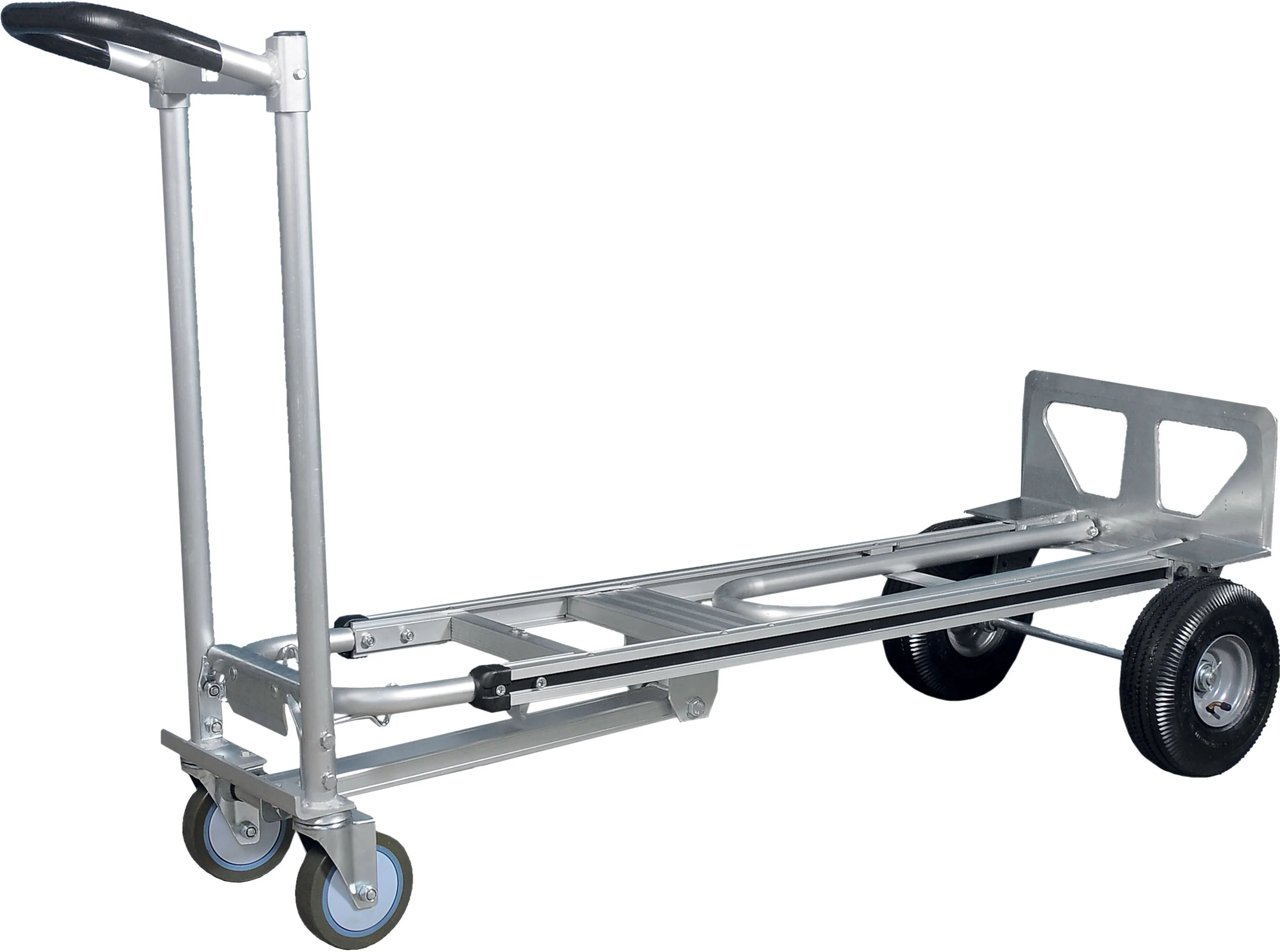 remco carrello multiposizione in alluminio portata 300 kg 135x46x53 cm