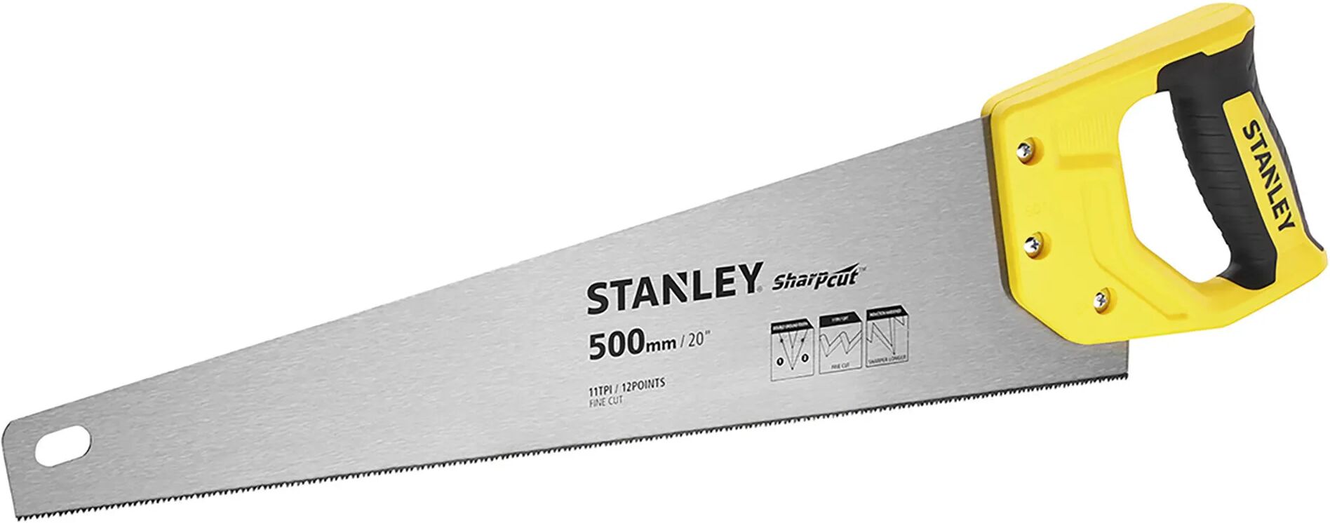 stanley segaccio  500 mm 11 denti per legno taglio fine