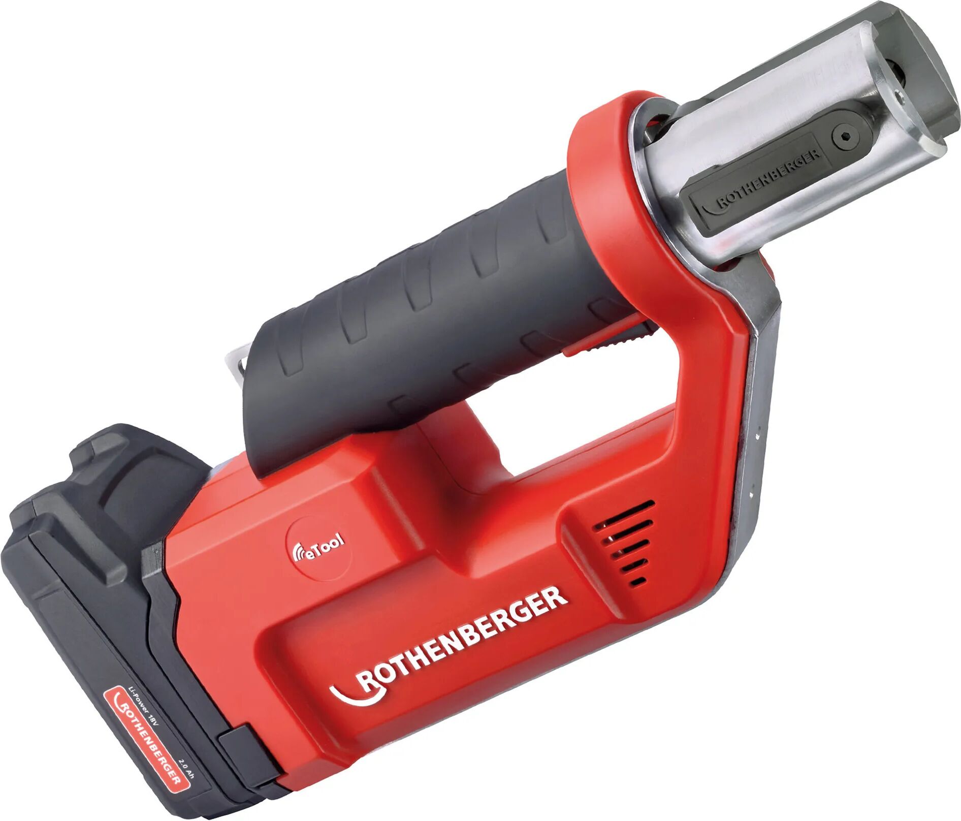 Rothenberger PRESSATRICE A BATTERIA  18 V ROMAX COMPACT TT INSERTI TH Ø16-20-26-32mm 1 BATTERIA