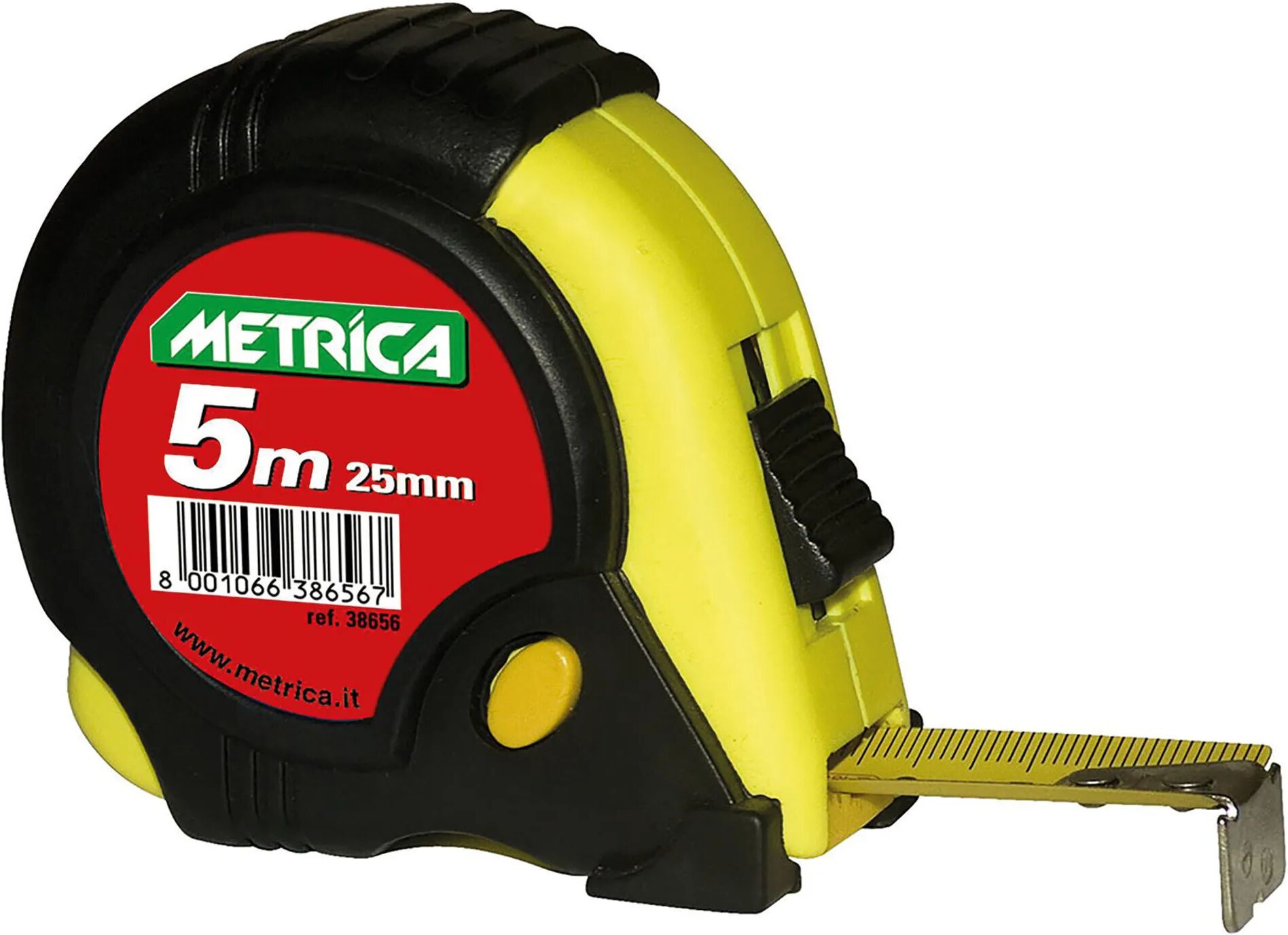 Metrica FLESSOMETRO 5 m x 19 mm  3 STOP