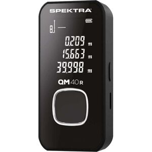 Spektra MISURATORE LASER QM40 R FINO A 40 m PESO 65 g SUPER COMPATTO Spektra MISURATORE LASER QM40 R FINO A 40 m PESO 65 g SUPER COMPATTO