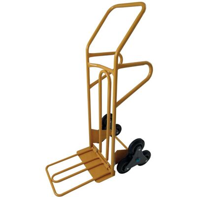Tecnomat CARRELLO PER SCALE IN ACCIAIO PORTATA 250 kg 127x53x57/92 cm Tecnomat CARRELLO PER SCALE IN ACCIAIO PORTATA 250 kg 127x53x57/92 cm