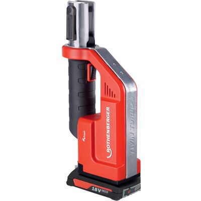 Rothenberger PRESSATRICE A BATTERIA 18 V ROMAX COMPACT III INSERTI TH DA Ø16 Ø26 mm 1 BATTERIA Rothenberger PRESSATRICE A BATTERIA 18 V ROMAX COMPACT III INSERTI TH DA Ø16 Ø26 mm 1 BATTERIA