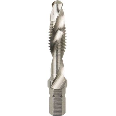 Krino PUNTA COMBINATA M8x1,25 mm PER FORARE MASCHIARE E SVASARE CON UN UNICA OPERAZIONE Krino PUNTA COMBINATA M8x1,25 mm PER FORARE MASCHIARE E SVASARE CON UN UNICA OPERAZIONE