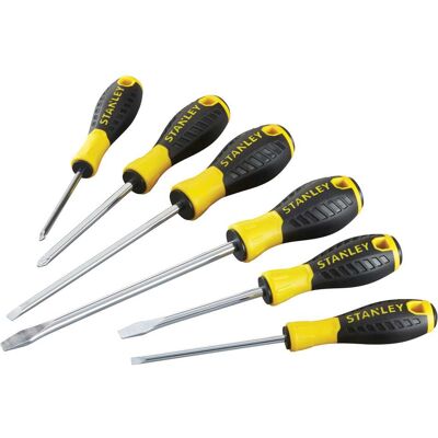 Stanley 6 CACCIAVITI ESSENTIAL GRANDI TAGLIO 5,5x100 6,5x150 8x175 4x100 PH 1x100 2x100 Stanley 6 CACCIAVITI ESSENTIAL GRANDI TAGLIO 5,5x100 6,5x150 8x175 4x100 PH 1x100 2x100