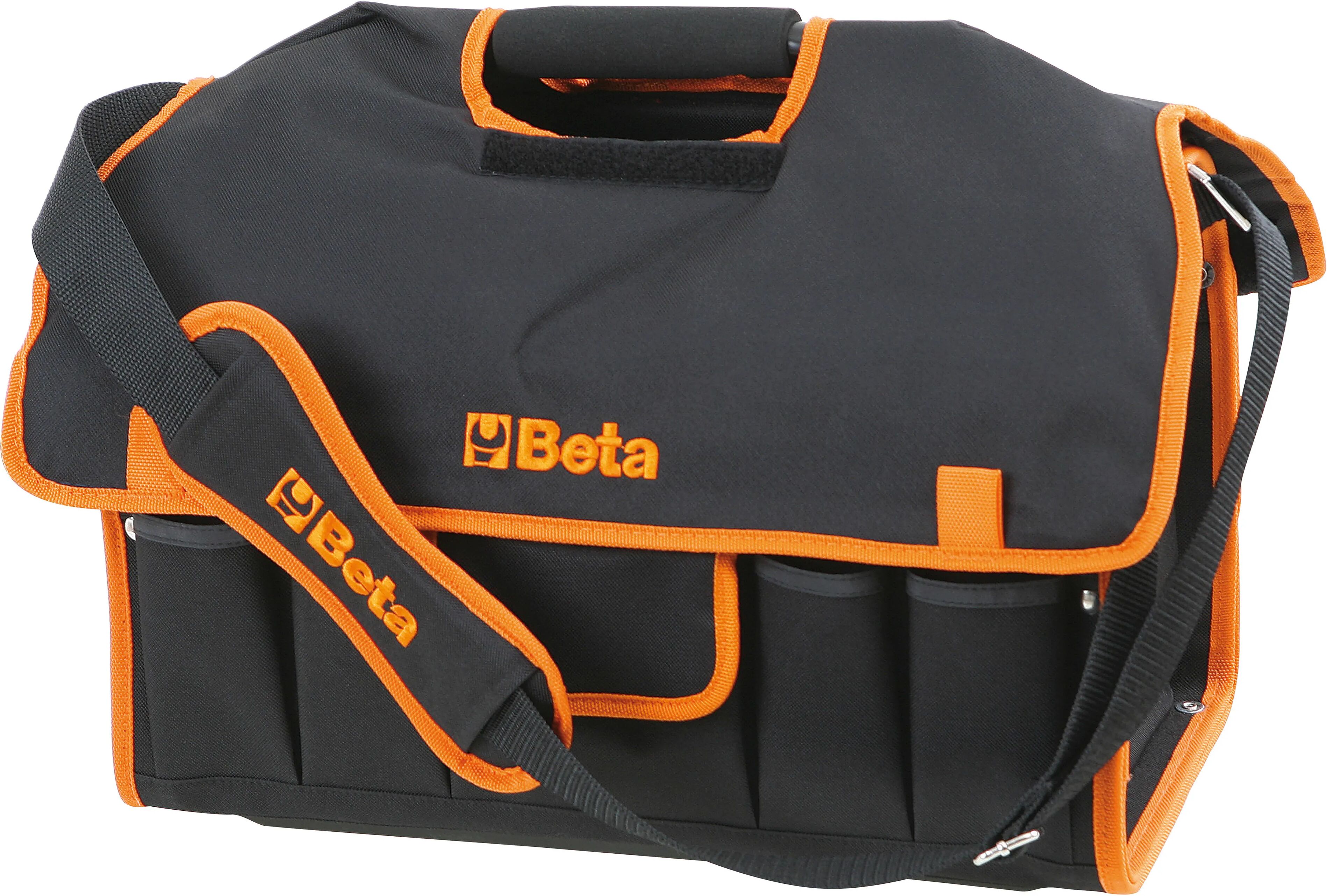 Beta BORSA PER ATTREZZI IN TESSUTO RIGIDO CON TASCHE MANICO DOPPIO FONDO 42x25x22 CM