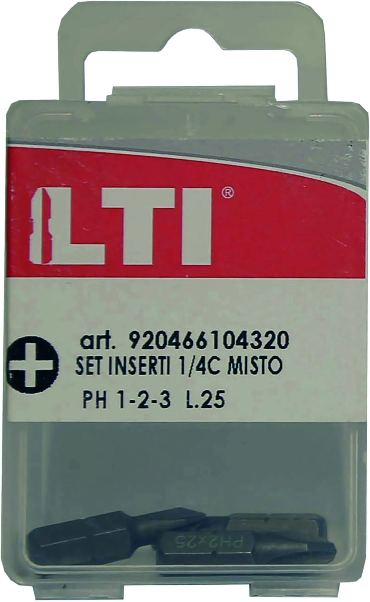 KRINO 3 Inserti  Ph 1-2-3 25 Mm KRINO 3 Inserti  Ph 1-2-3 25 Mm