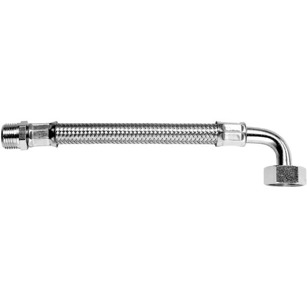 faid flessibile acciaio inox m1/2''xf3/4'' lunghezza 20 cm attacco curvo 90° portata 76 l/min