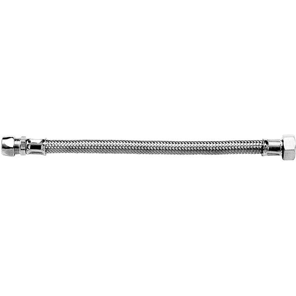 faid flessibile acciaio inox attacco conico f3/8'' Ø 10 mm lunghezza 40 cm portata 48 l/min